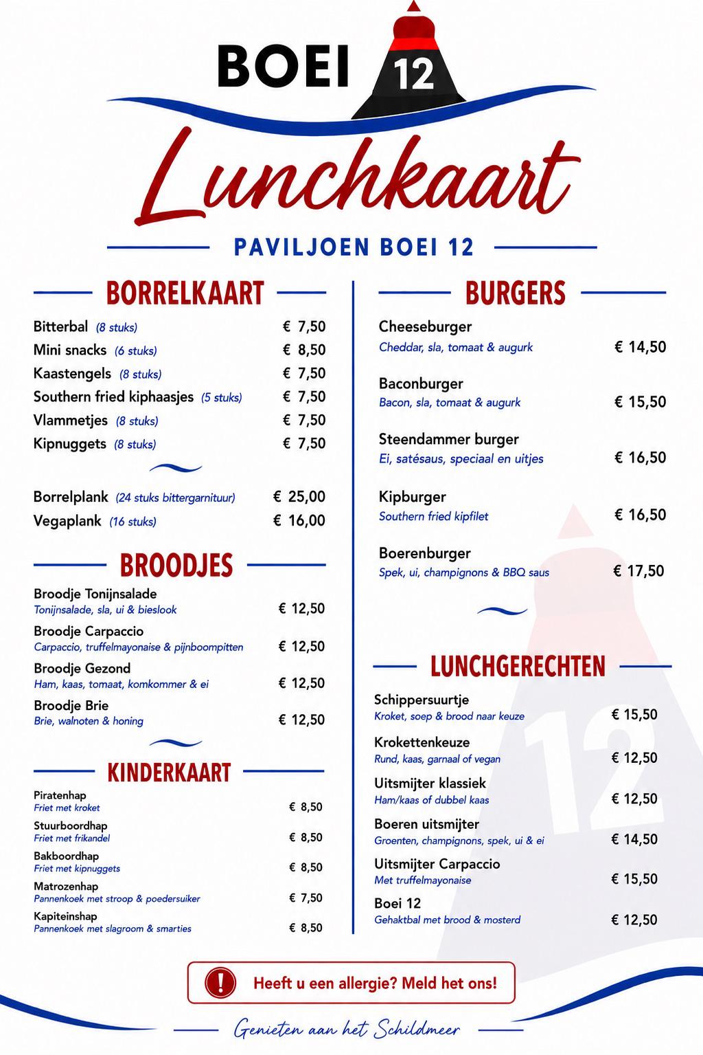 lunchkaart Lunchkaart